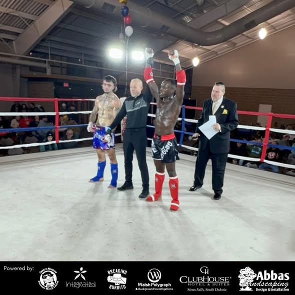 Gift and Ace win at Battlezone Kickboxing!
